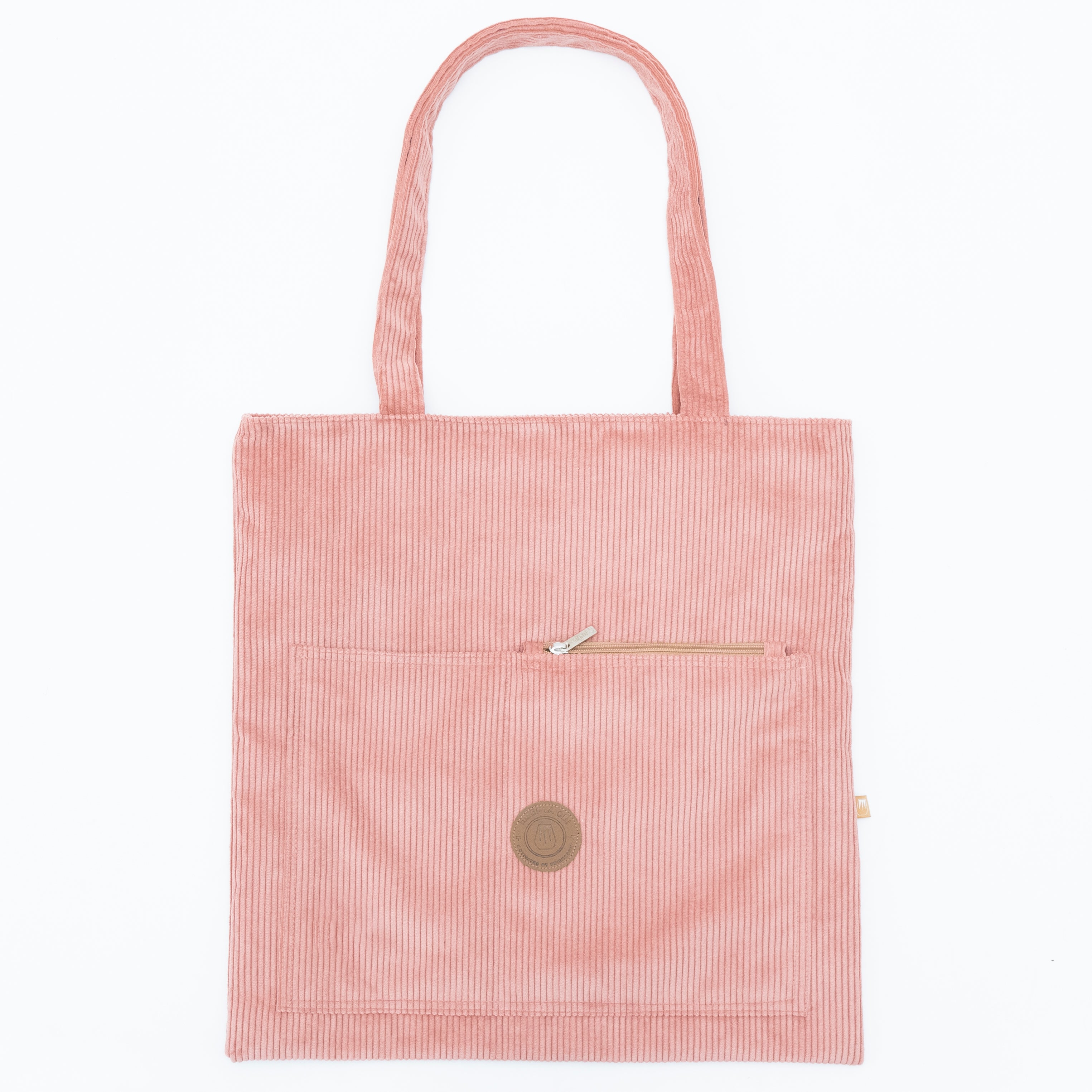 C'mon Patch Corduroy Tote Bag