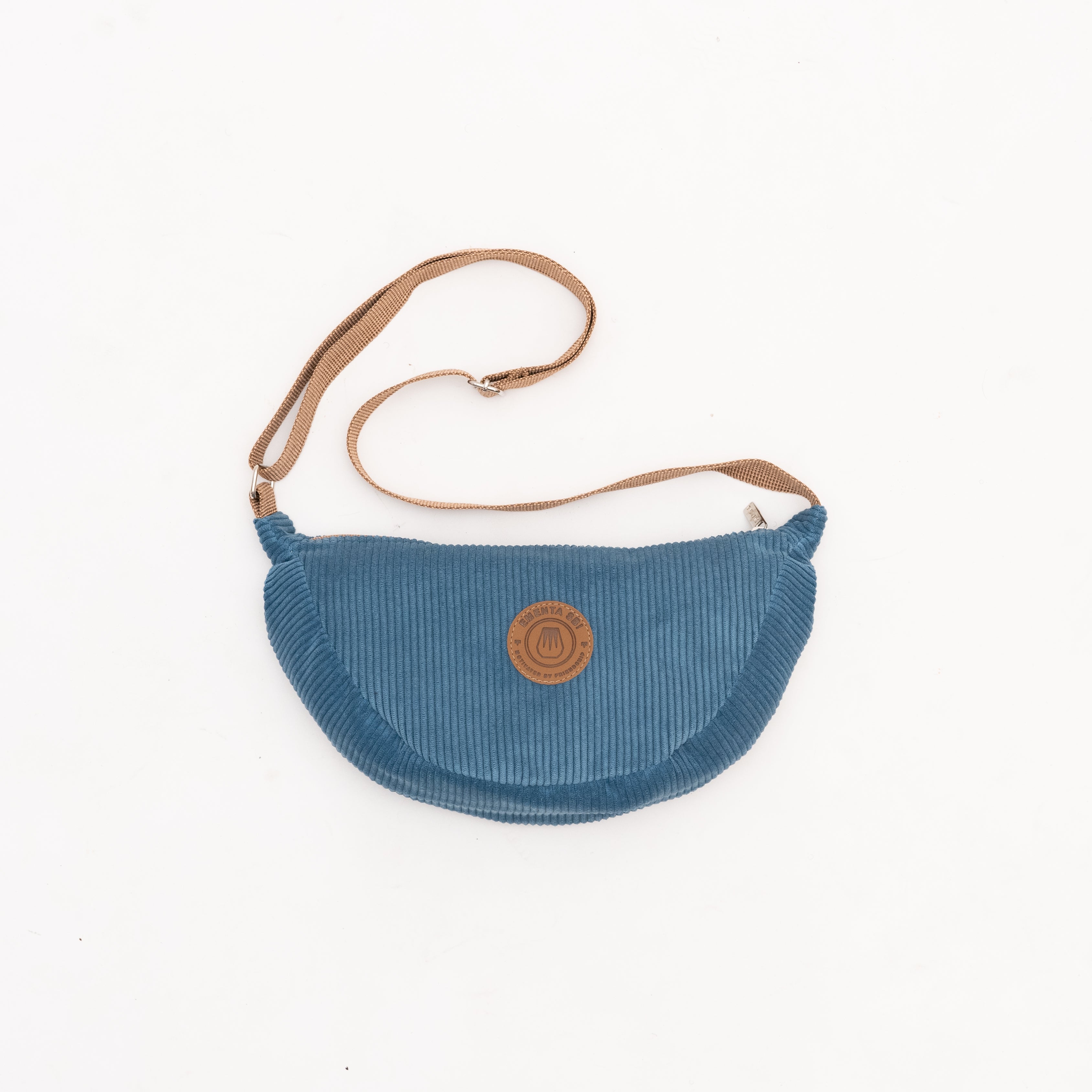 Fiuza Patch Corduroy Shoulder Bag