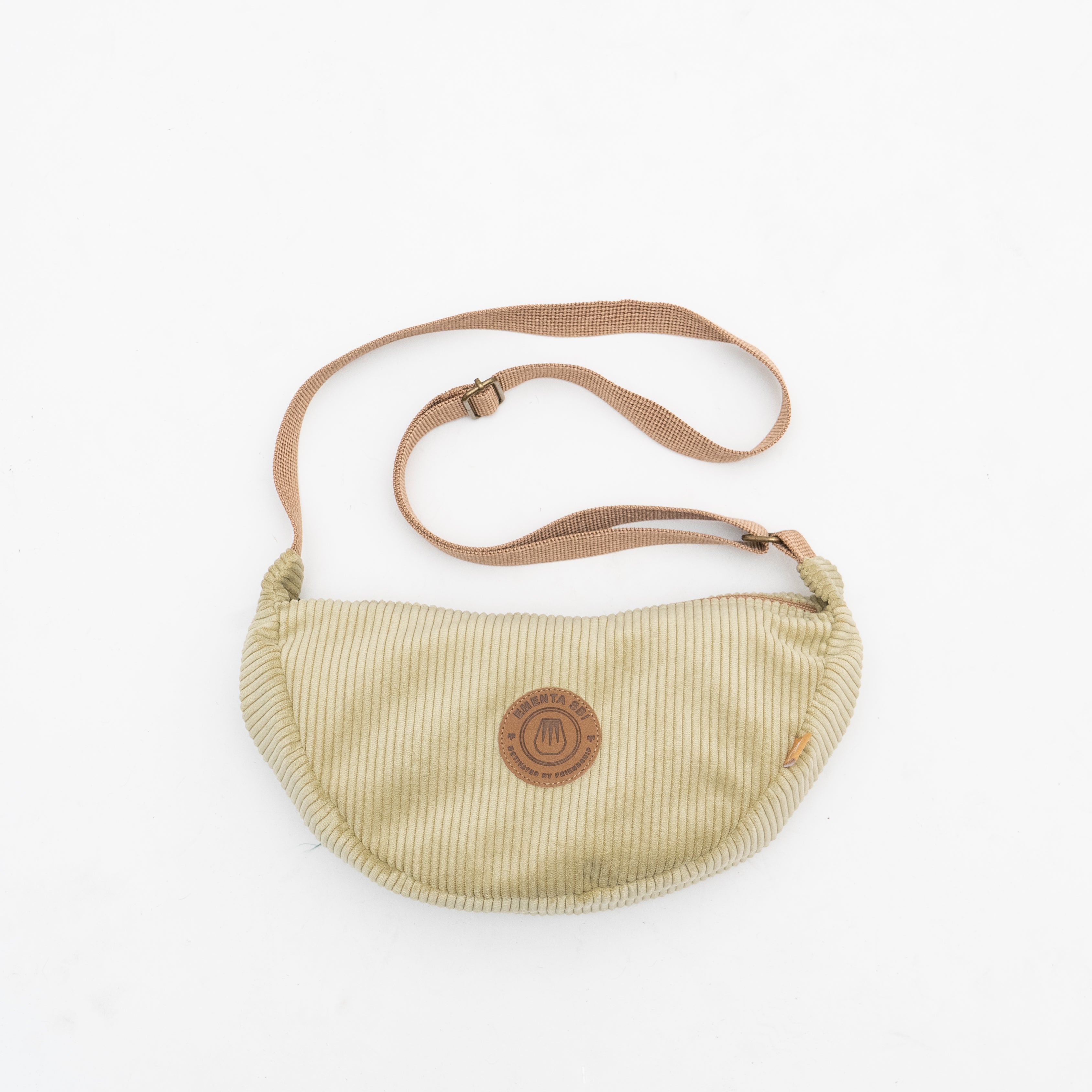 Fiuza Patch Corduroy Shoulder Bag