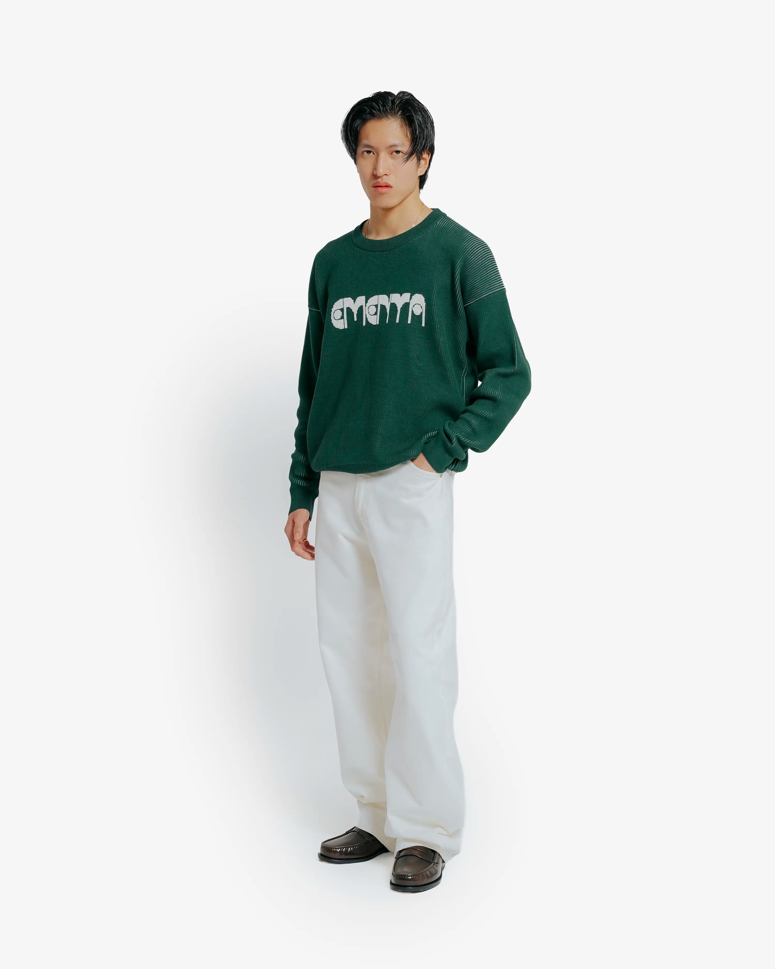 Lisa Double Knit Crewneck