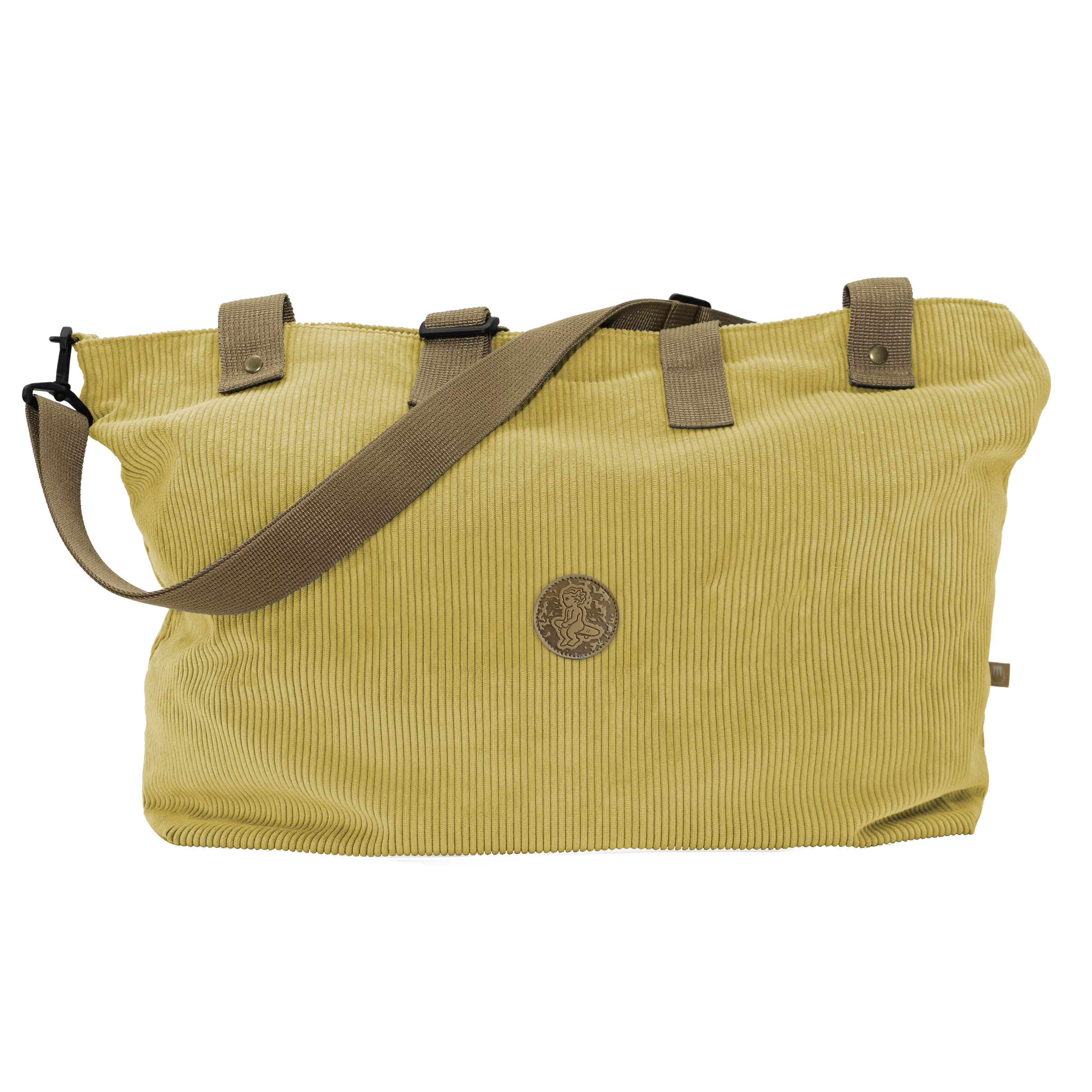 Navegante Patch Corduroy Weekend Bag