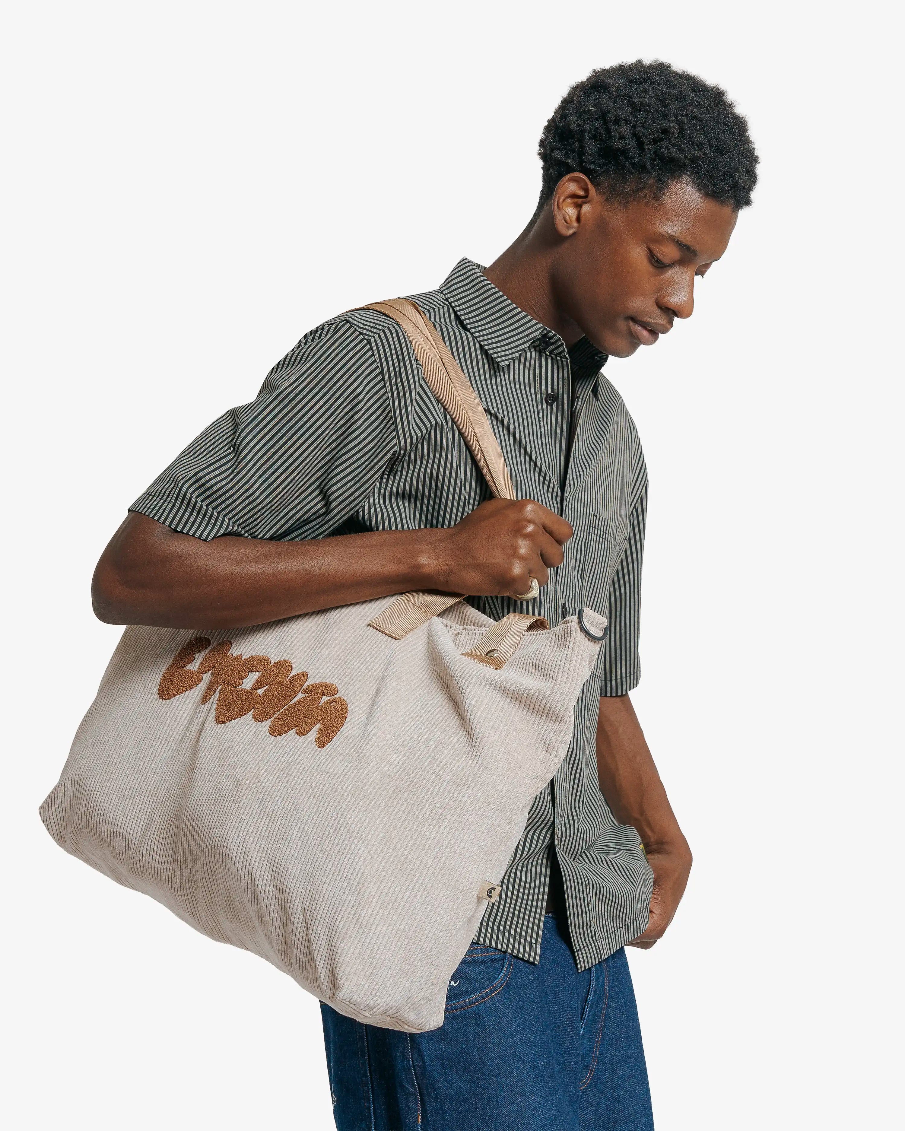 Navegante Graffiti Corduroy Weekend Bag