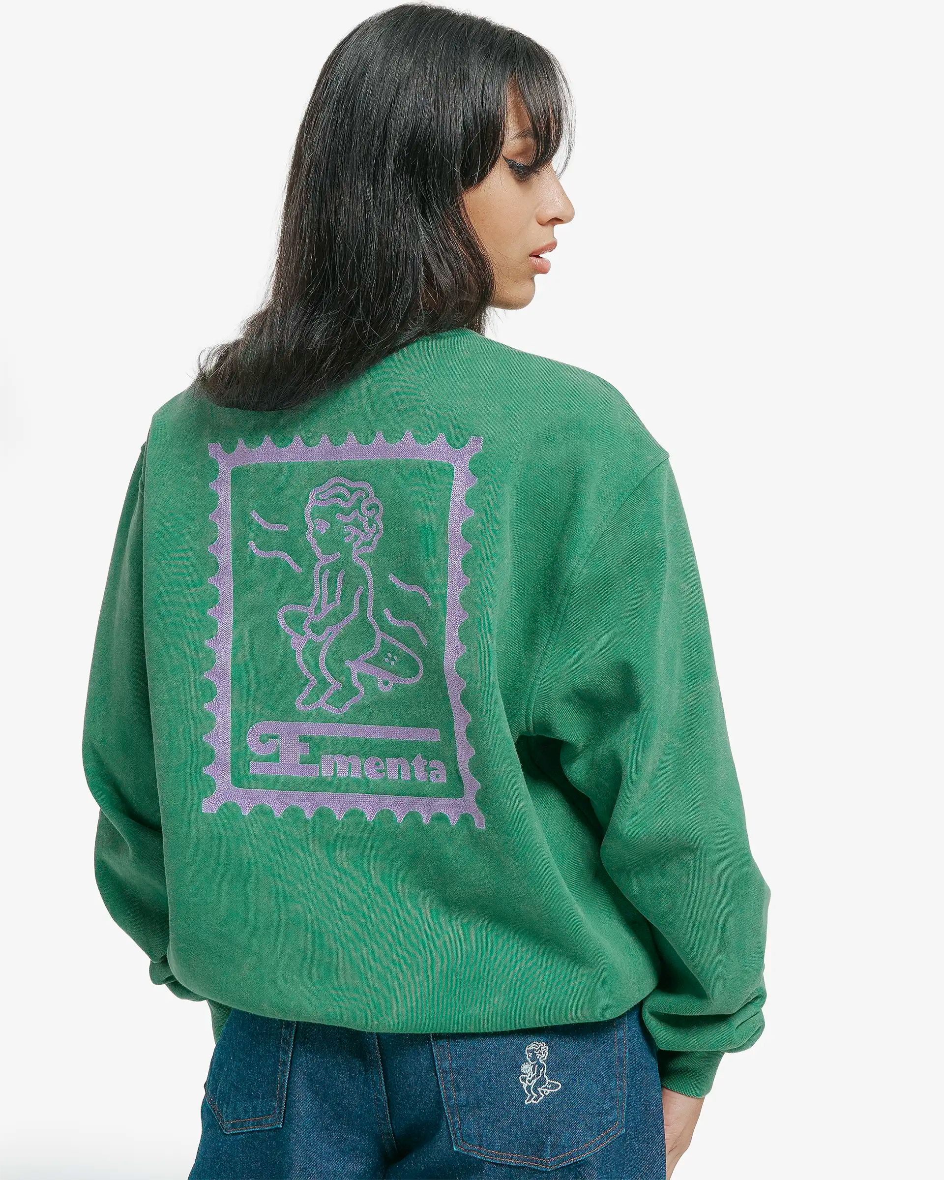 Ikon Stamp Spine Crewneck