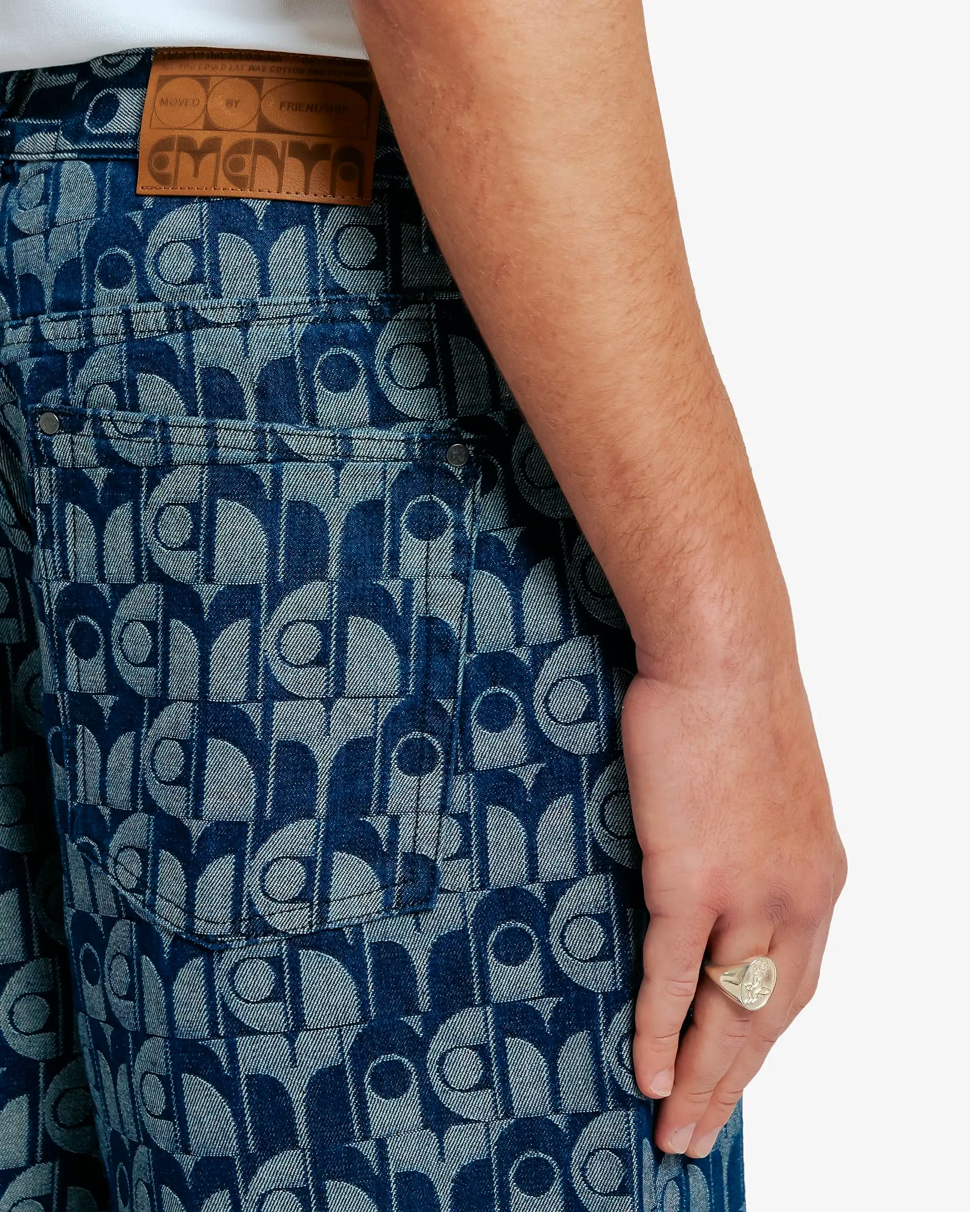 Bonga Dots Jackard Jeans
