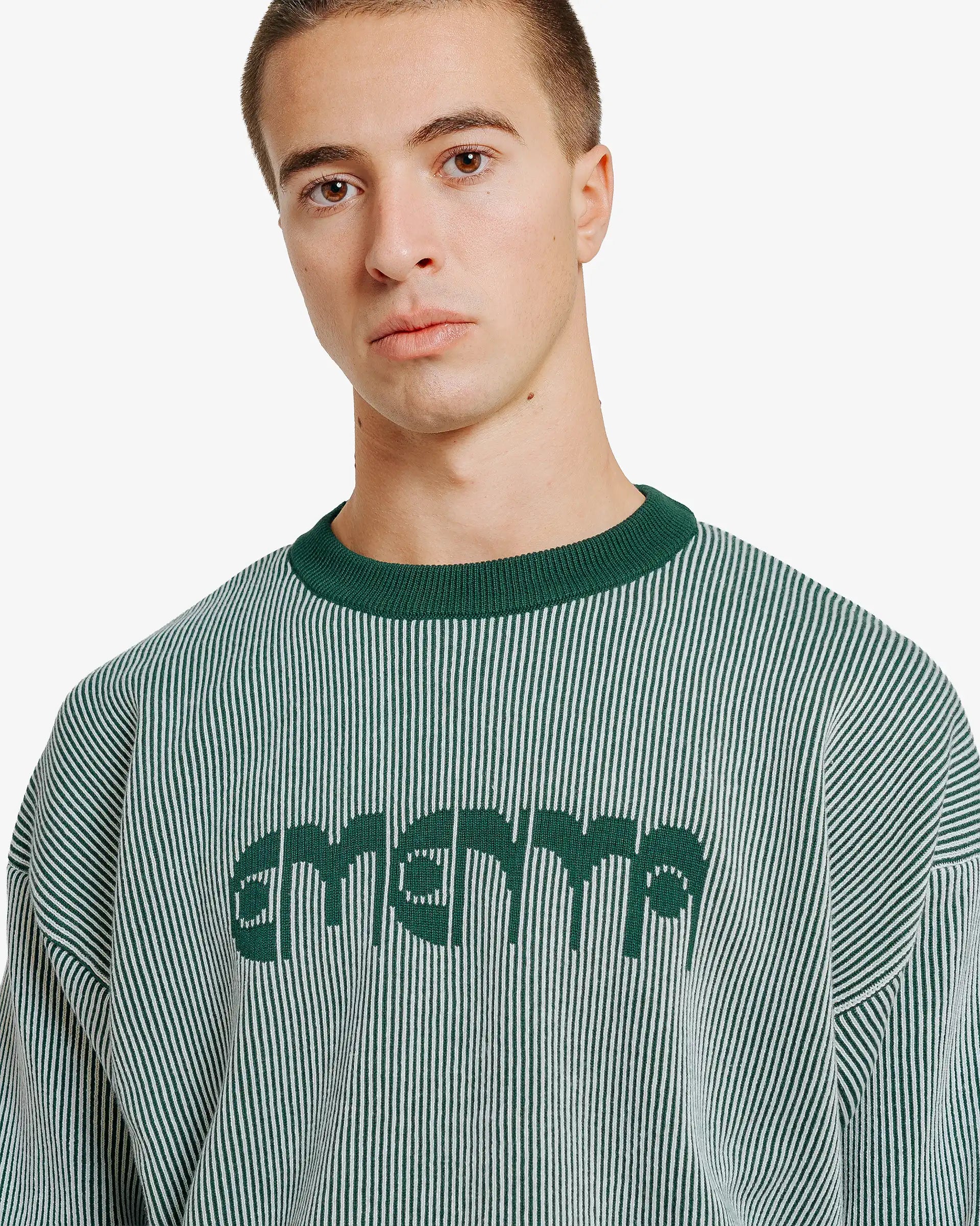 Lisa Double Invert Knit Crewneck