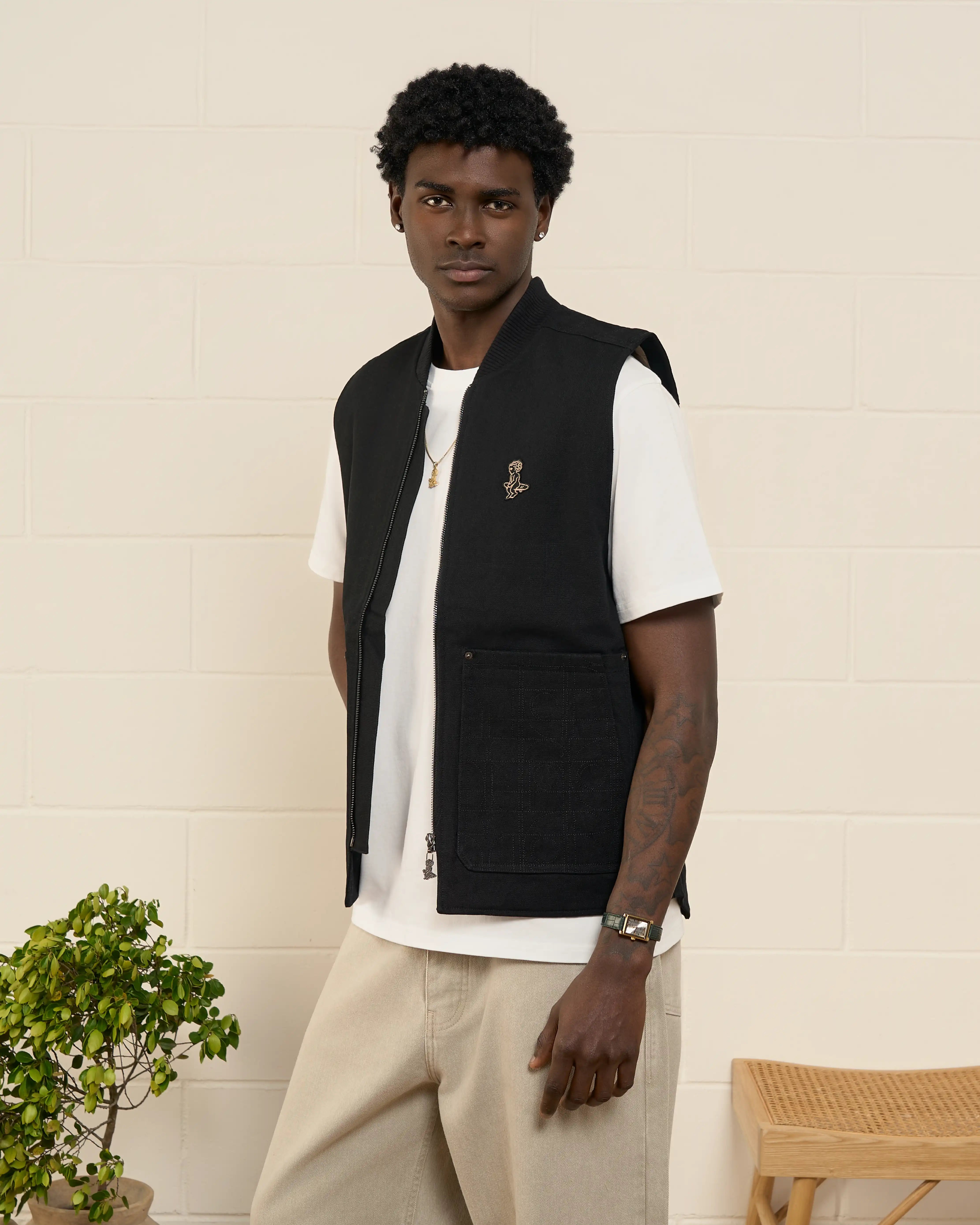 Dots Pattern Vest