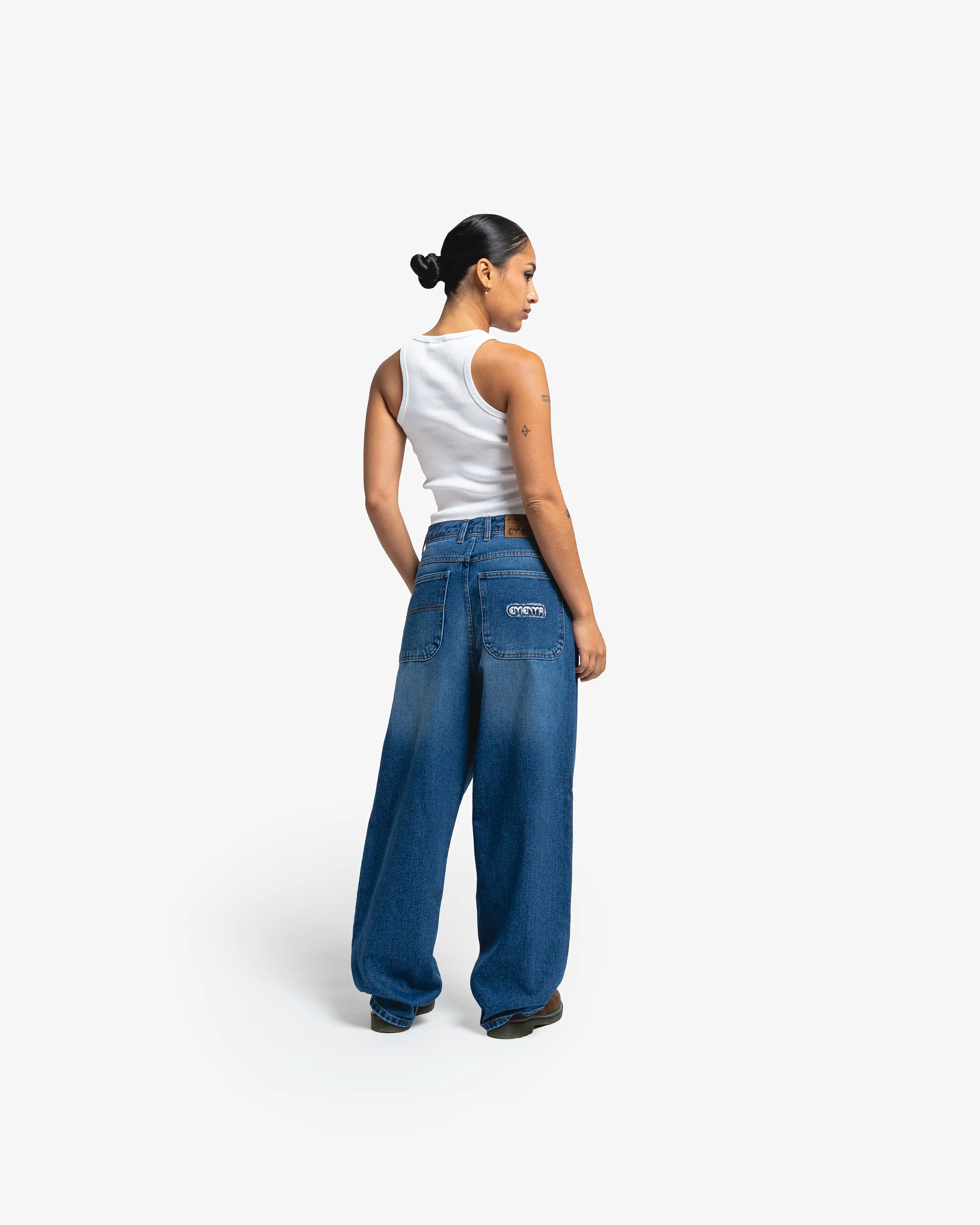 Pagode Ripped Dots Jeans