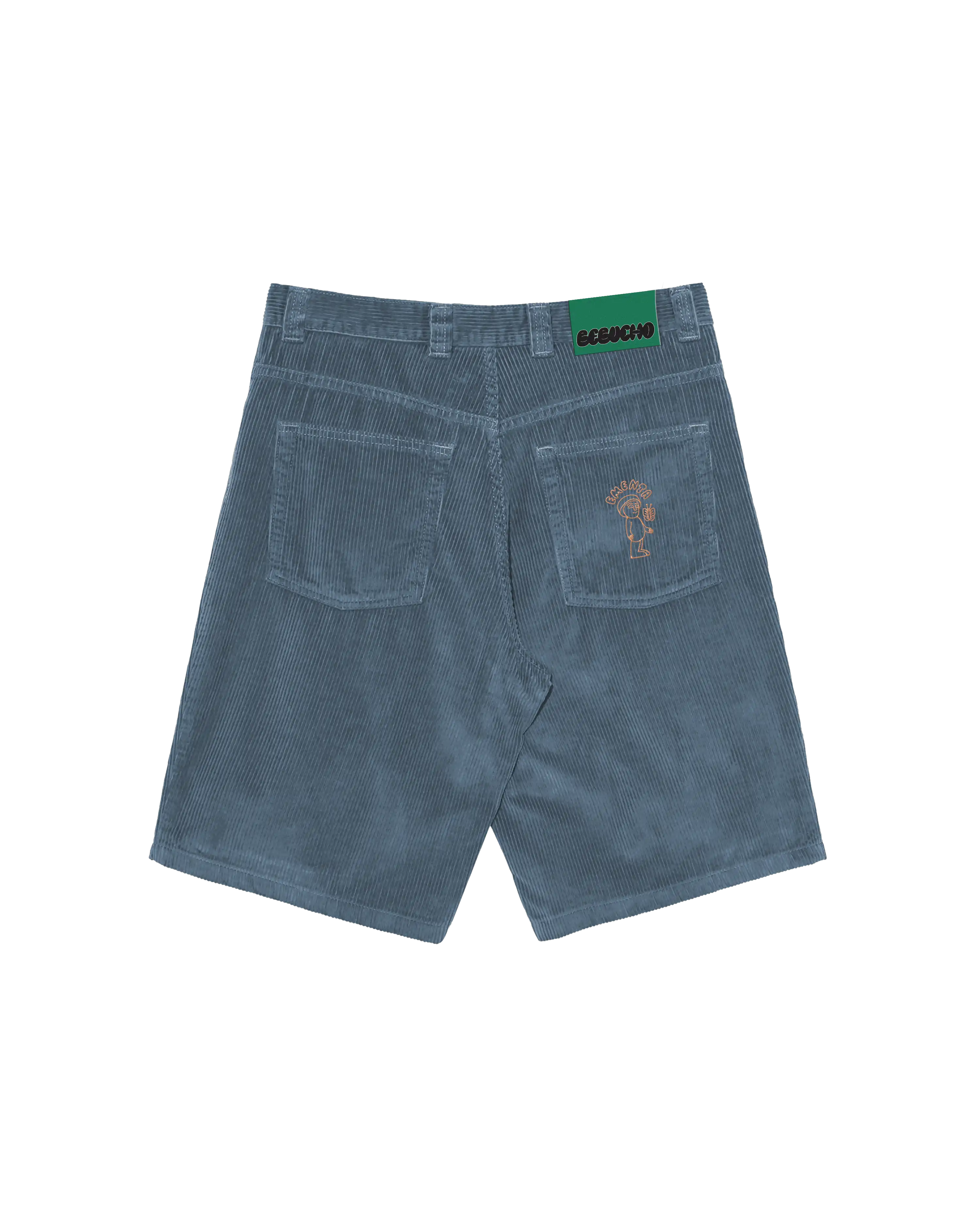 Artist Edition
100% cotton corduroy material
Baggy fit
Embroidery design on the front pocket
Bebucho design embroidered on the back pocket
Deep side pockets for functionality

Double-stitched seams for durability