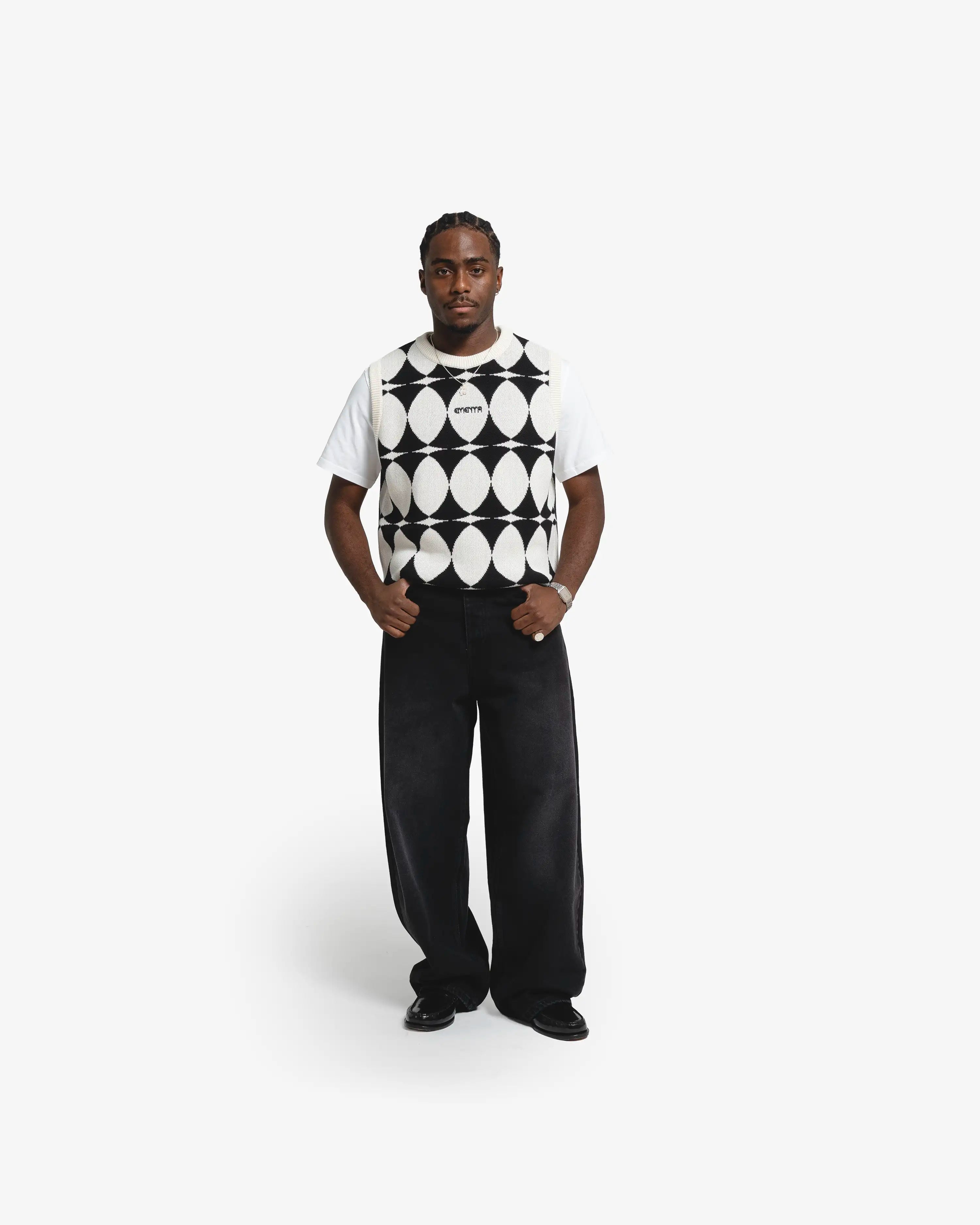 Dots Knit Vest