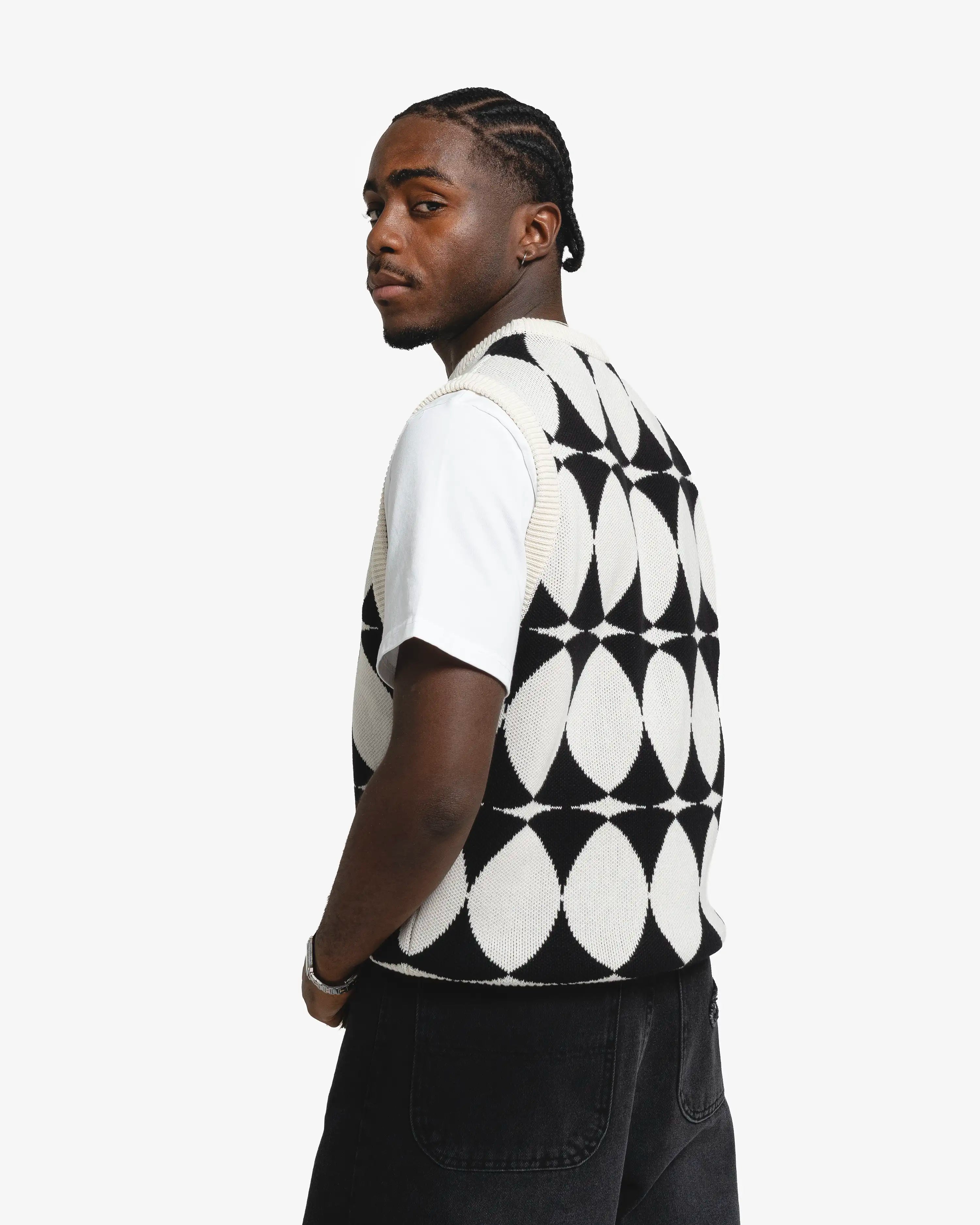 Dots Knit Vest