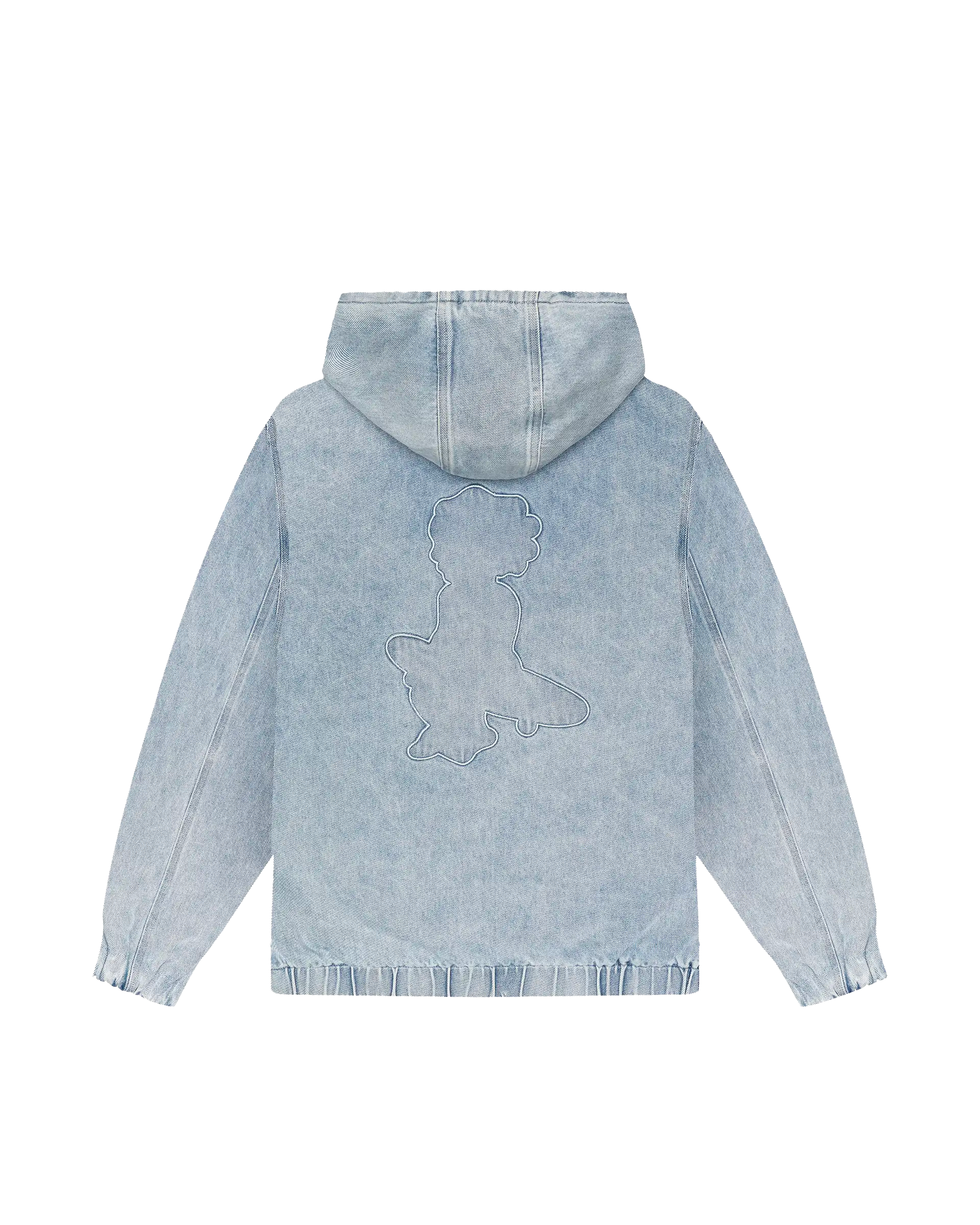 Ikon Denim Hooded Zip Jacket