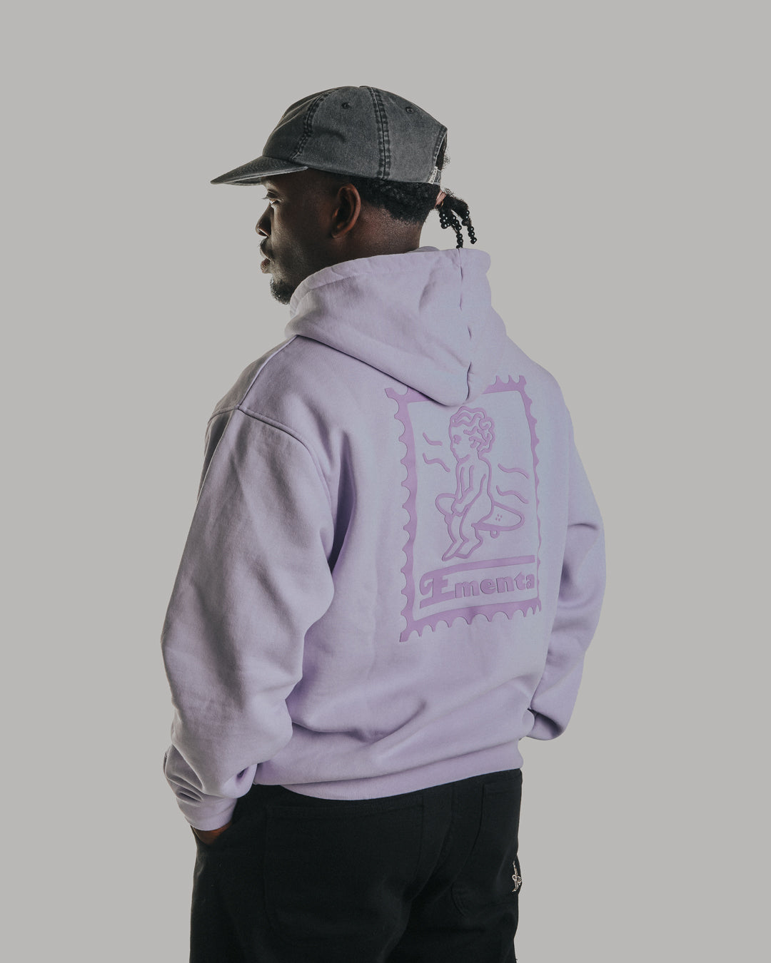 This Ikon Stamp 3D Lilac Hoodie is made of heavyweight fabric, designed to hold its shape and resist frequent wear. It is designed to ensure durability and warmth.

The 3D design adds depth and texture to the print, giving it a dynamic, eye-catching look.