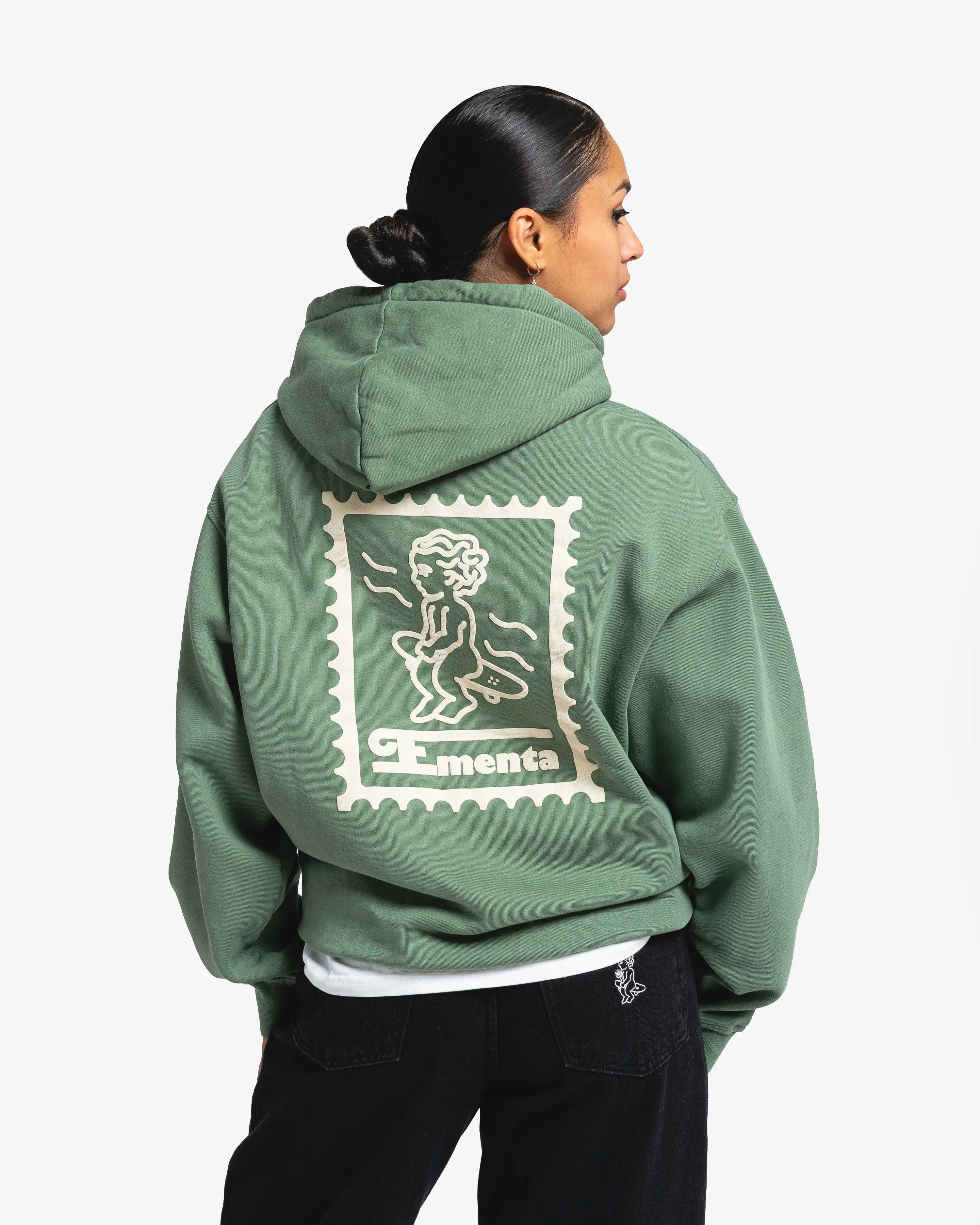 Ikon Stamp Embossed Hoodie