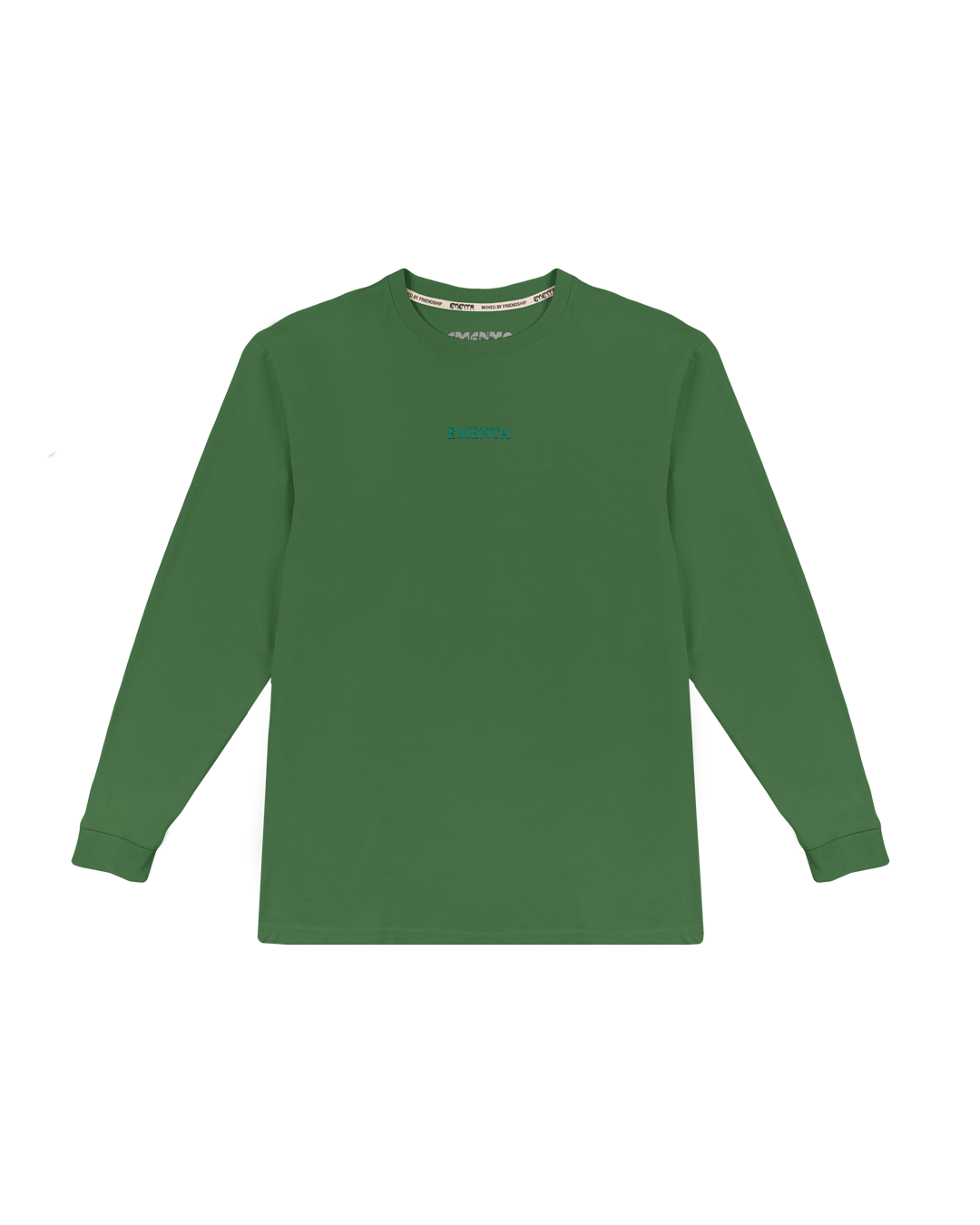 Crafted with care from 100% soft cotton, the green Ikon Thinker Long Sleeve is the perfect layering piece. Designed for a natural and relaxed fit, it features the&nbsp;Ikon Thinker design on the back in velvet, adding subtle detail to this comfortable long sleeve.