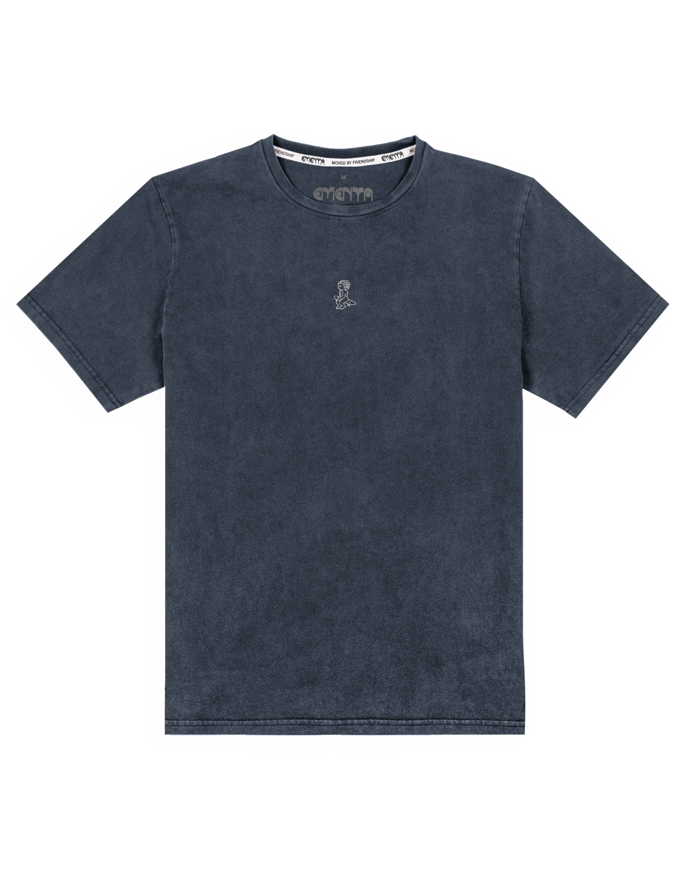 The Ikon Washed T-Shirt has a denim-washed finish and features the Ikon stamp embroidery on both the front and back, crafted from 100% cotton for lasting comfort and durability.