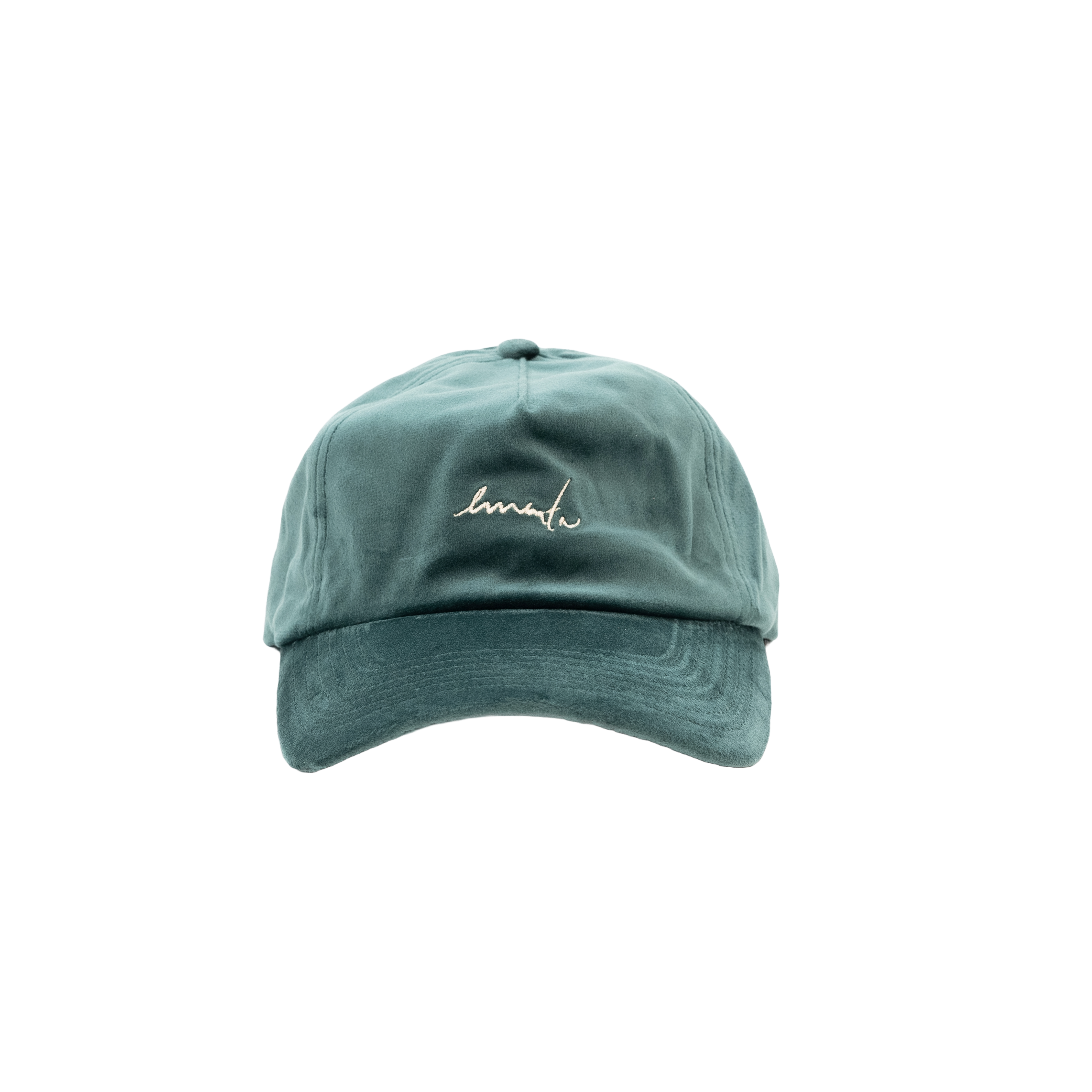 A classic 5-panel cap crafted from soft velvet, featuring signature embroidery for a refined look. This stylish cap combines comfort and durability.