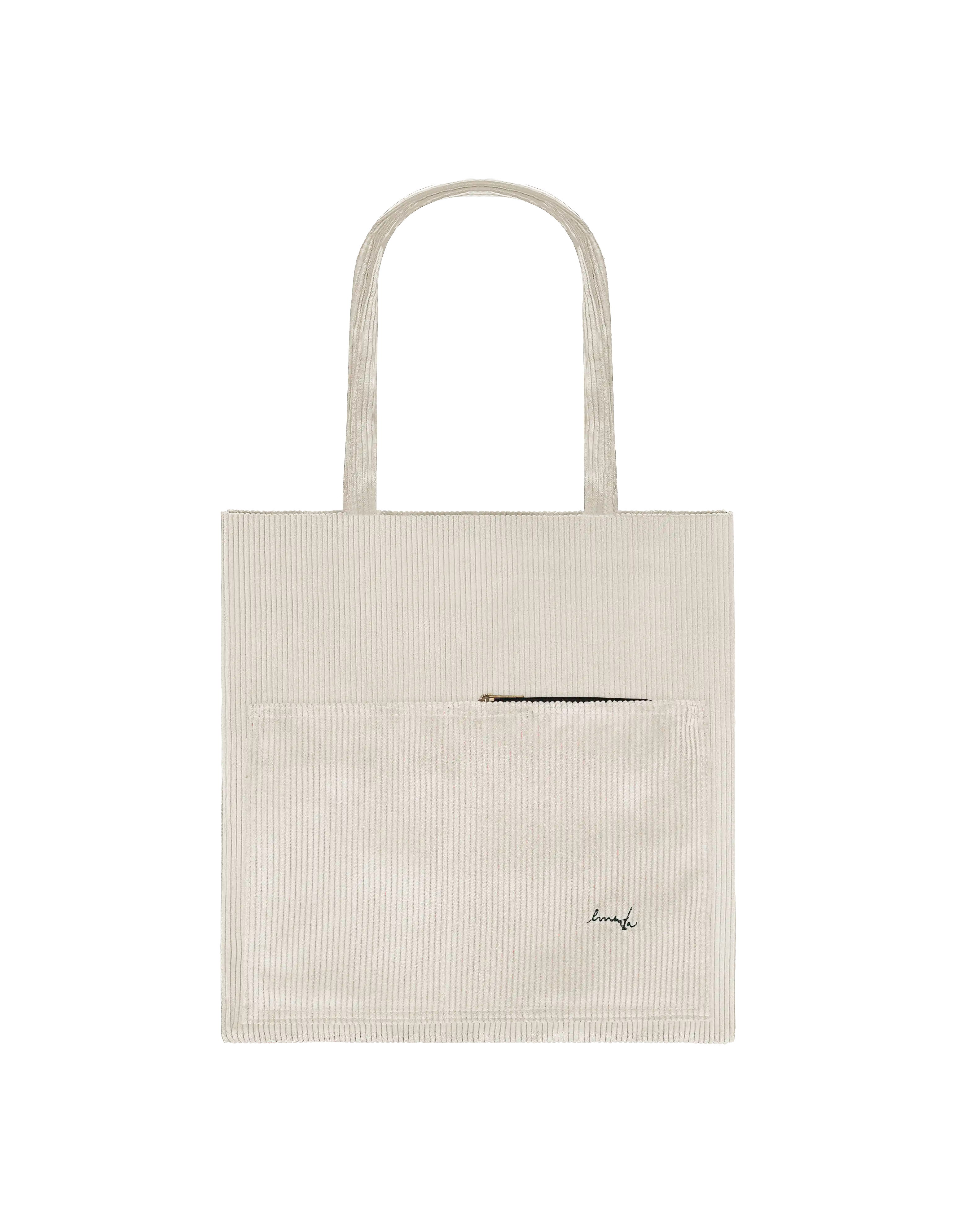Redesigned from the original tote for clean, multifunctional daily use
Available in 11 durable, liquid-repellent corduroy colors
Spacious 46 × 45 cm main compartment holds a laptop, notebooks, and essentials
Interior pocket sized for phone or cards; exterior zip pocket keeps valuables secure
Dedicated bottle sleeve and built-in key holder for on-the-go convenience
Durable corduroy treated for water resistance and built to handle daily use
Minimal hardware—low-profile zip and discreet, tonal stitching
Subtle