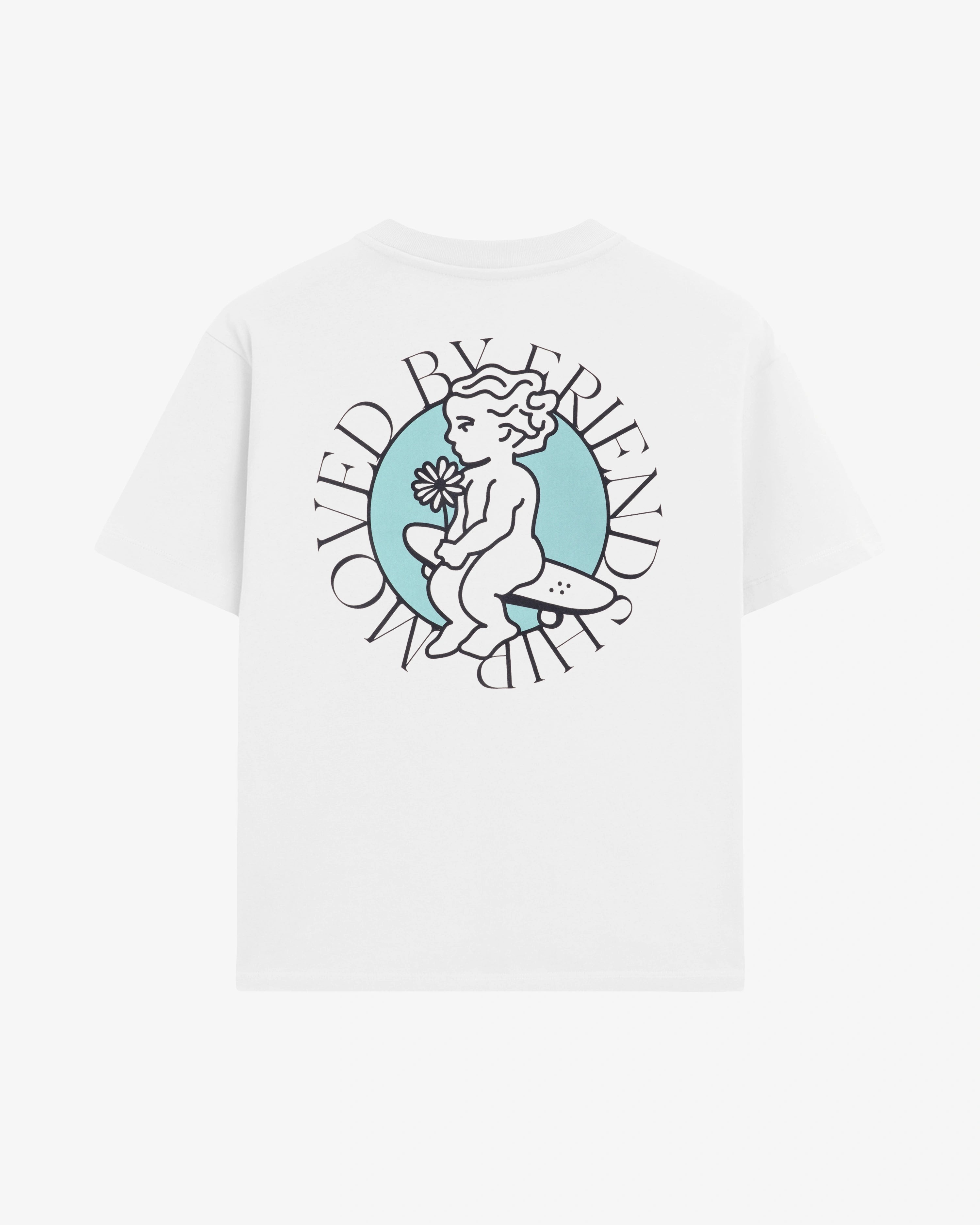 100% Cotton

Regular fit
Built for durability
Ikon Flower design print

'Moved By Friendship' motto on the back
Heavyweight 240gsm fabric
Unisex
Made in Portugal