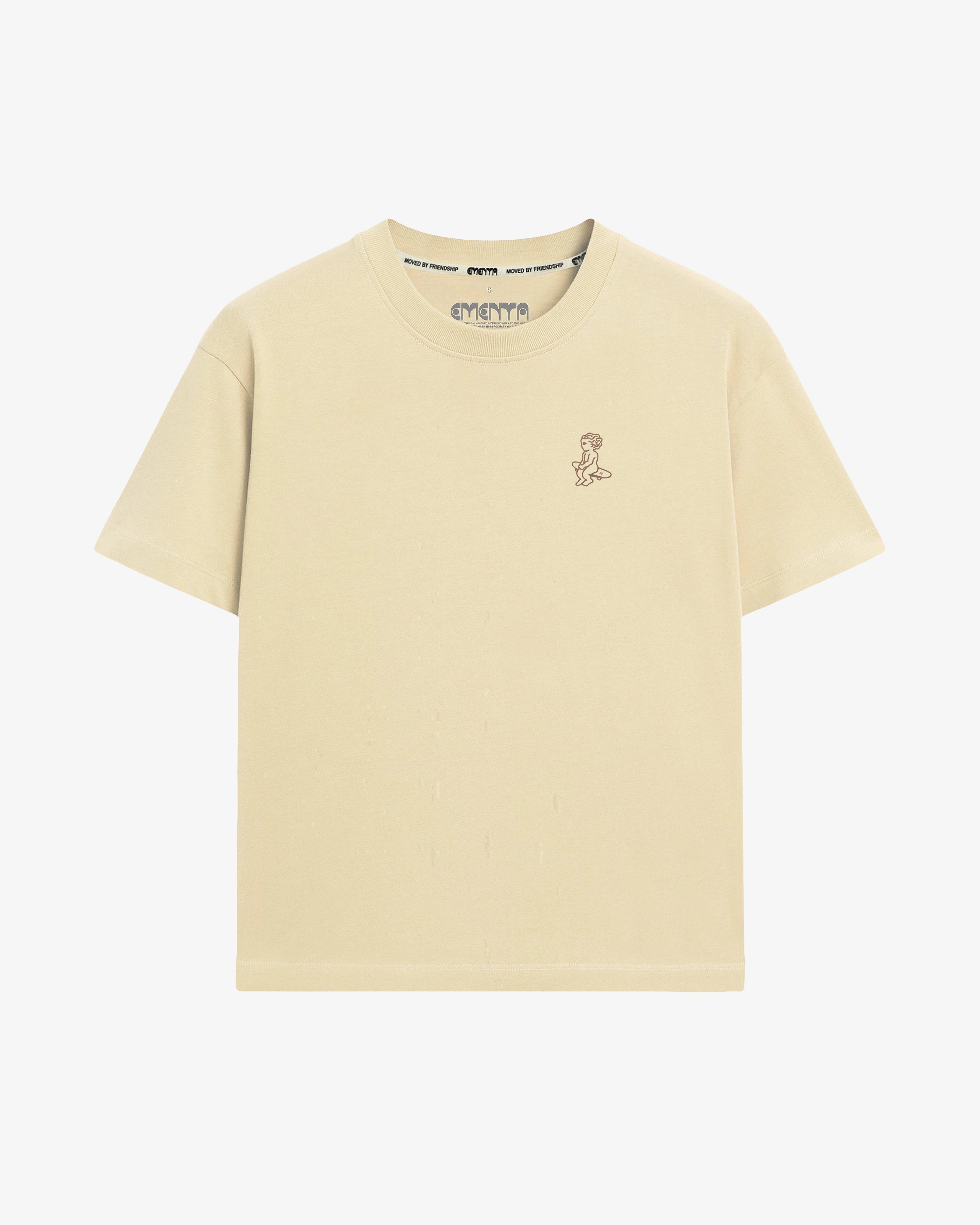 100% cotton with a soft, medium-weight feel
Regular fit for everyday ease
Classic cut with short sleeves
Small brown Ikon logo embroidered on the chest
Crafted to retain shape wash after wash
Made in Portugal with quality attention