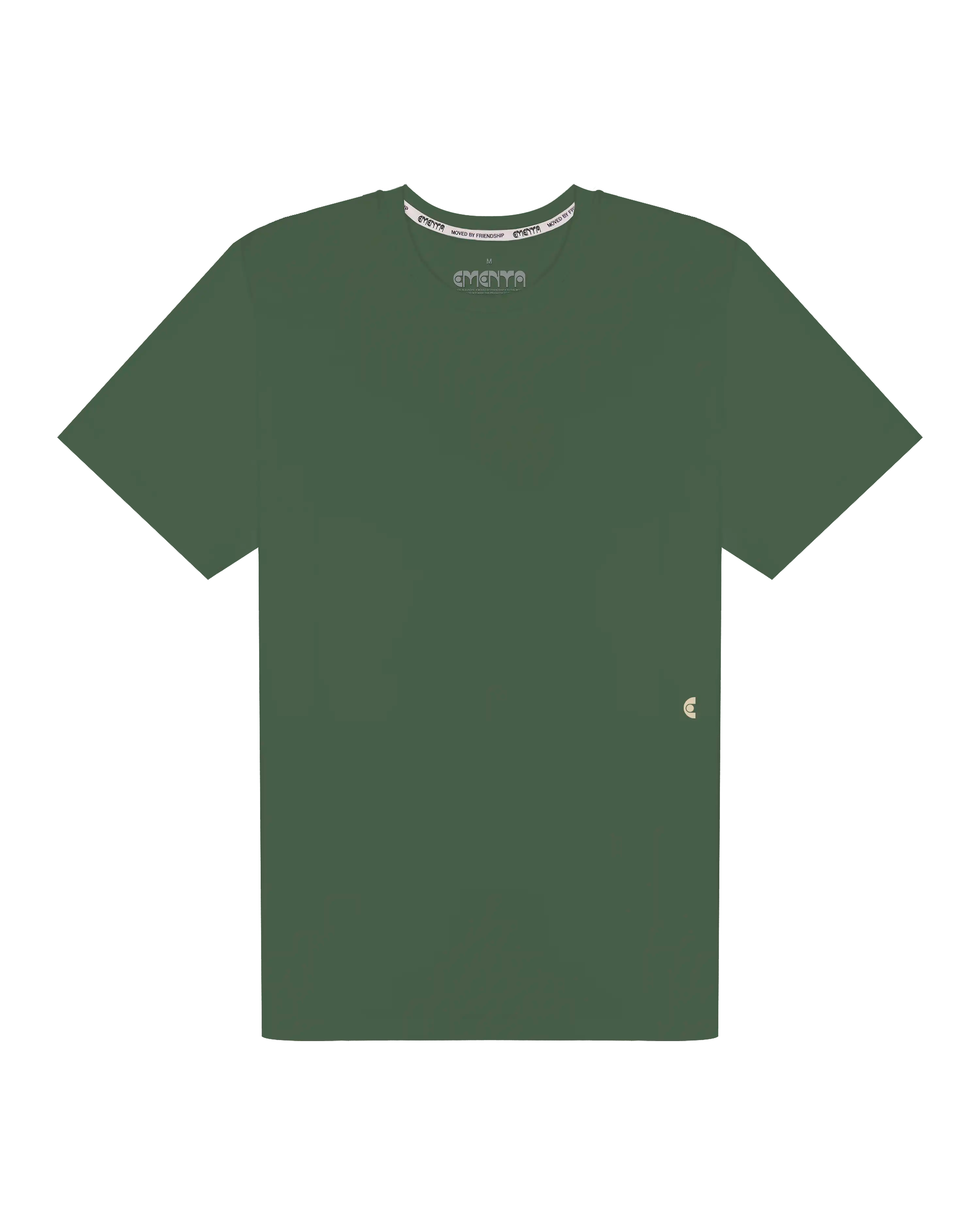 100% cotton for comfort and durability
Green t-shirt featuring a small embroidered E-code logo detail
240gsm fabric for a substantial feel
Made in Portugal