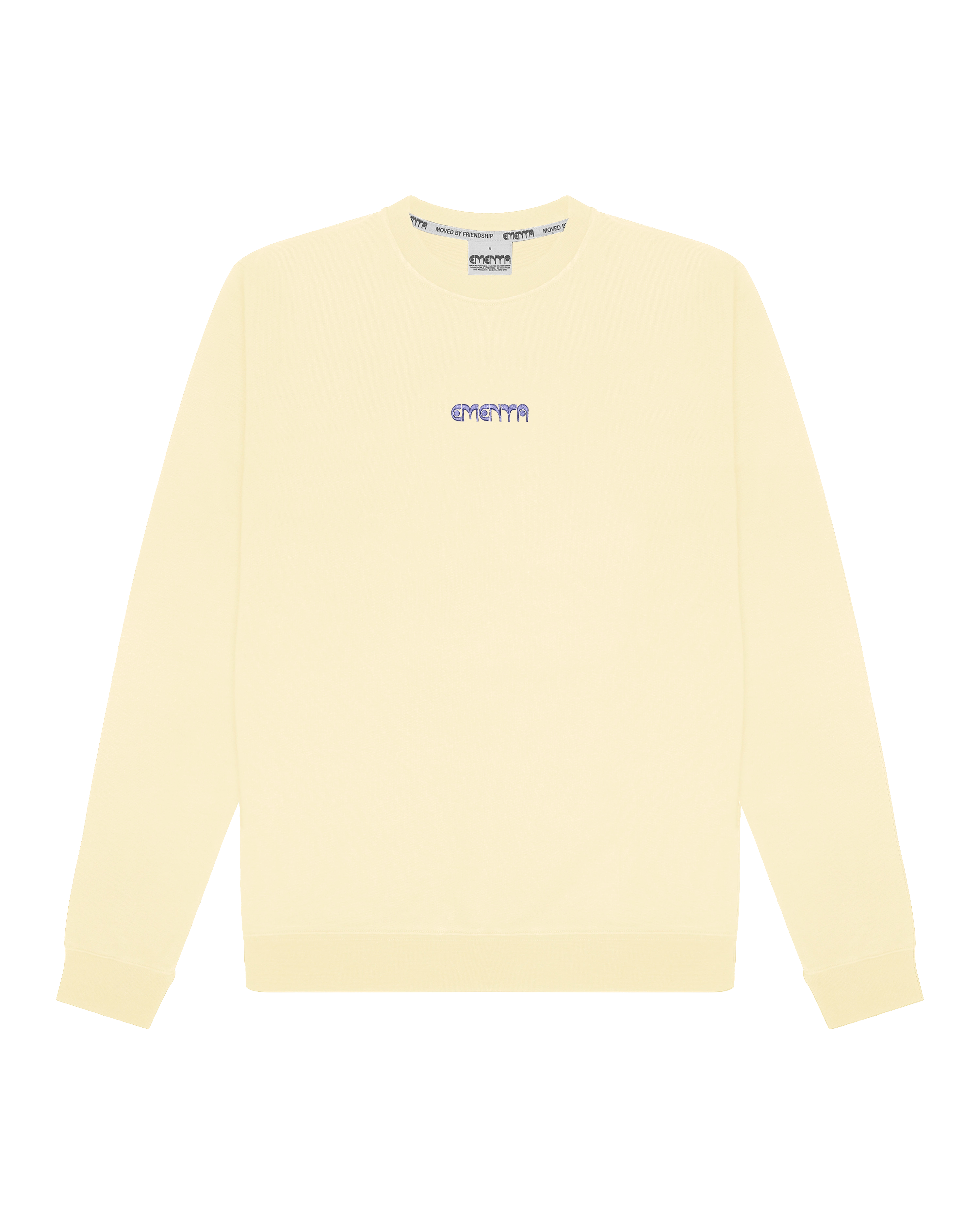 Heavy organic cotton fabric
100% Cotton
Fleece interior for added comfort
Designed for durability and long-lasting wear
First Word design embroidery on the back: "When I was a big baby, my first word was - EMENTA"
Natural texture and weight
Comfortable fit for everyday wear
Limited Edition
Made in Portugal