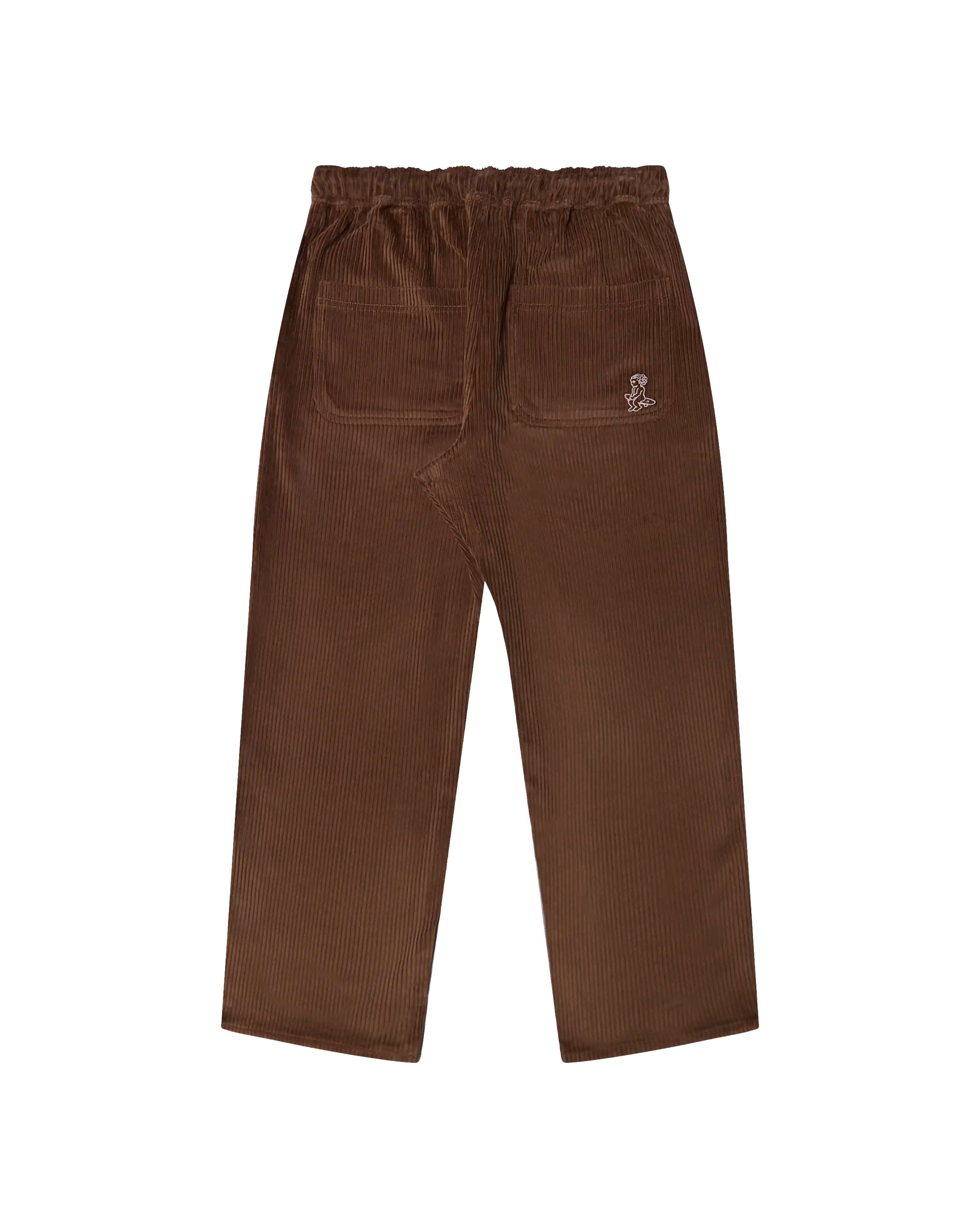100% Cotton for a soft, durable feel
Relaxed fit for comfort and easy movement
Comfortable elasticated waist for a flexible, secure fit
Small embroidered logo on the back pocket for added detail
Made in Portugal