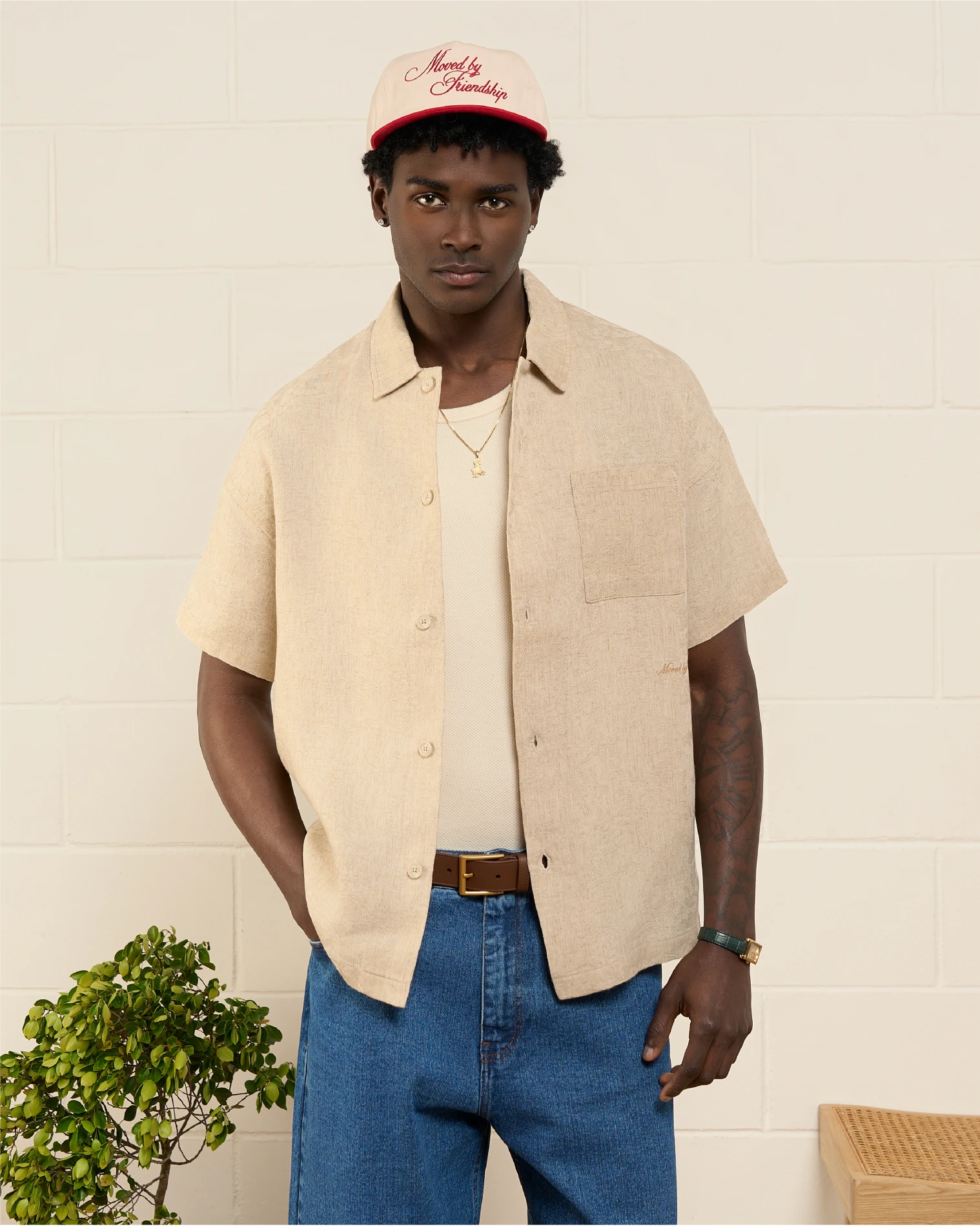 Portofino SS Linen Shirt