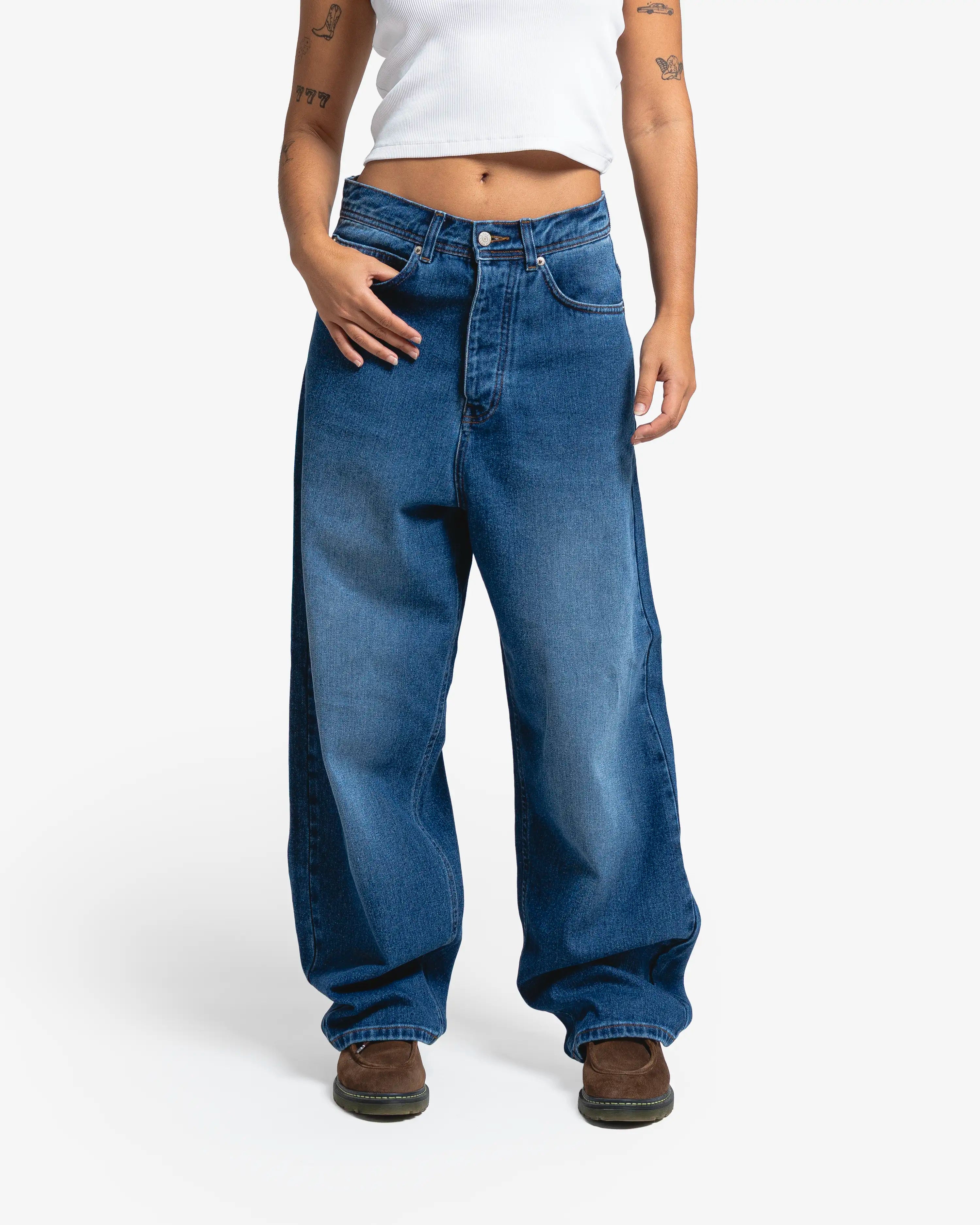 Pagode Ripped Dots Jeans